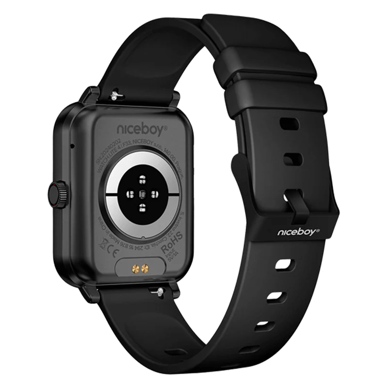 Niceboy Watch Lite 4 Arctic, Sort