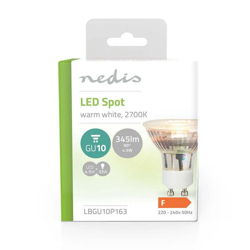LED-Lamp GU10 Spot - 4.5W - 345 lm