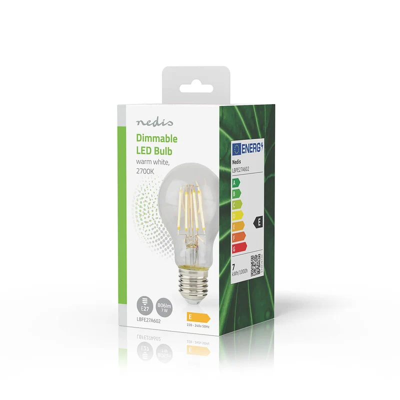 LED-Filamentlamp E27 A60 - 7W - 806 lm