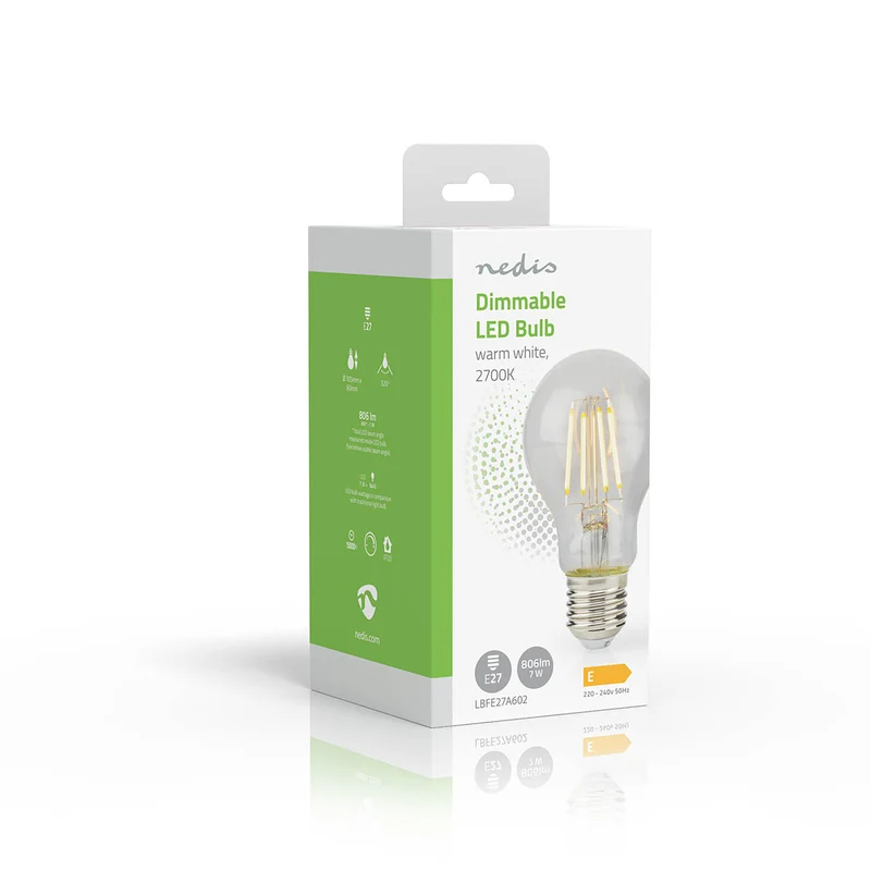 LED-Filamentlamp E27 A60 - 7W - 806 lm