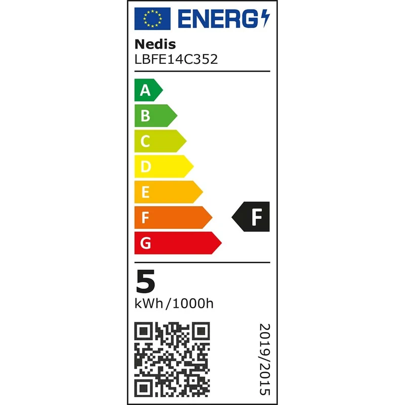 LED-Filamentlamp E14 Kaars - 4.5W - 470 lm
