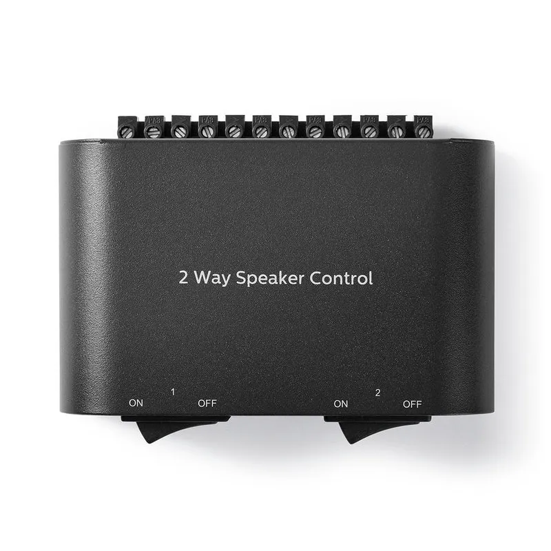 Speaker Control Box Terminal Schroeven - Luidspreker Impedantie: 4-16 Ohm - Maximale Belasting per Kanaal: 150W