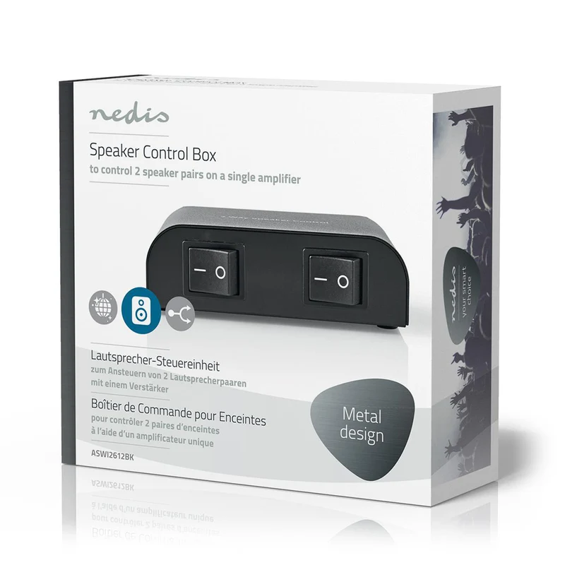 Speaker Control Box Terminal Schroeven - Luidspreker Impedantie: 4-16 Ohm - Maximale Belasting per Kanaal: 150W