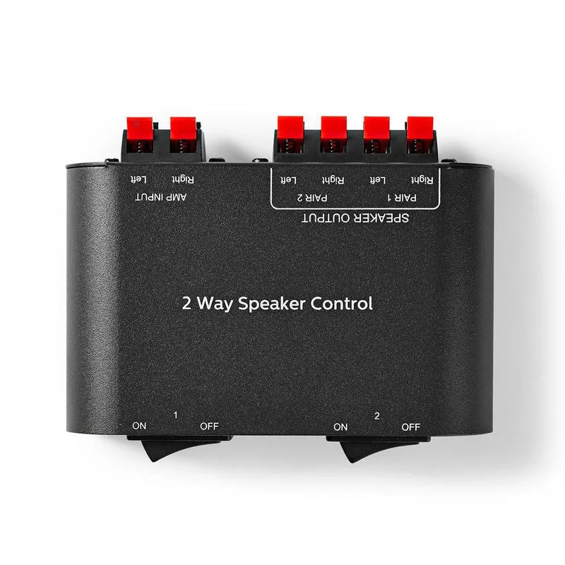 Speaker Control Box Klemmen - Luidspreker Impedantie: 4-16 Ohm - Maximale Belasting per Kanaal: 150W