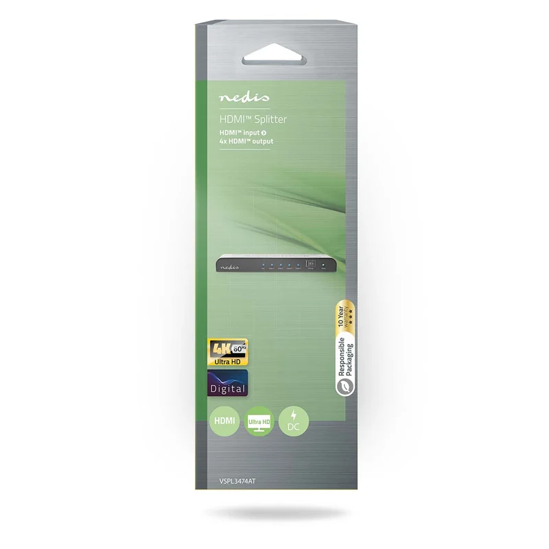 HDMI™-Splitter 2x HDMI™ Output - 4K@60Hz - 18 Gbps