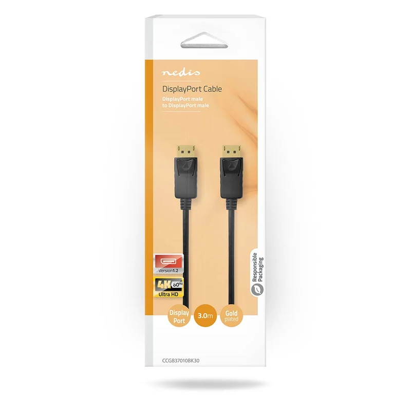 DisplayPort-Kabel DisplayPort Male - DisplayPort Male - 4K@60Hz
