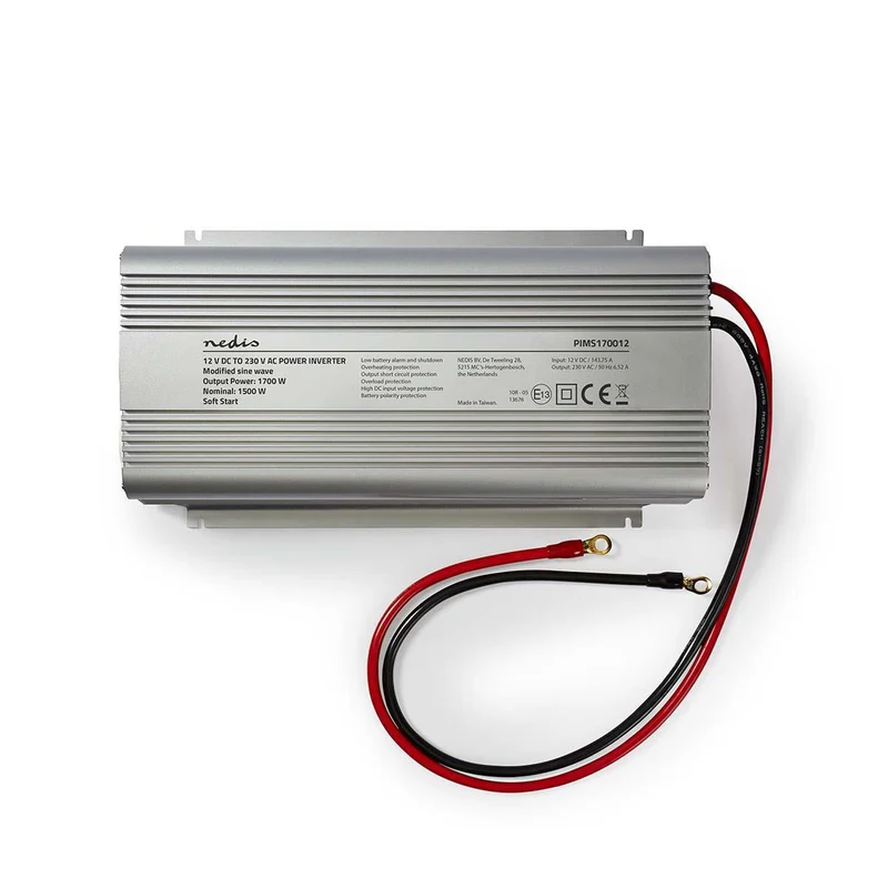 Omvormer Gemodificeerde Sinusgolf Apparaat stroomoutput: Type F (CEE 7/3) - 230 V AC 50 Hz - 1700W