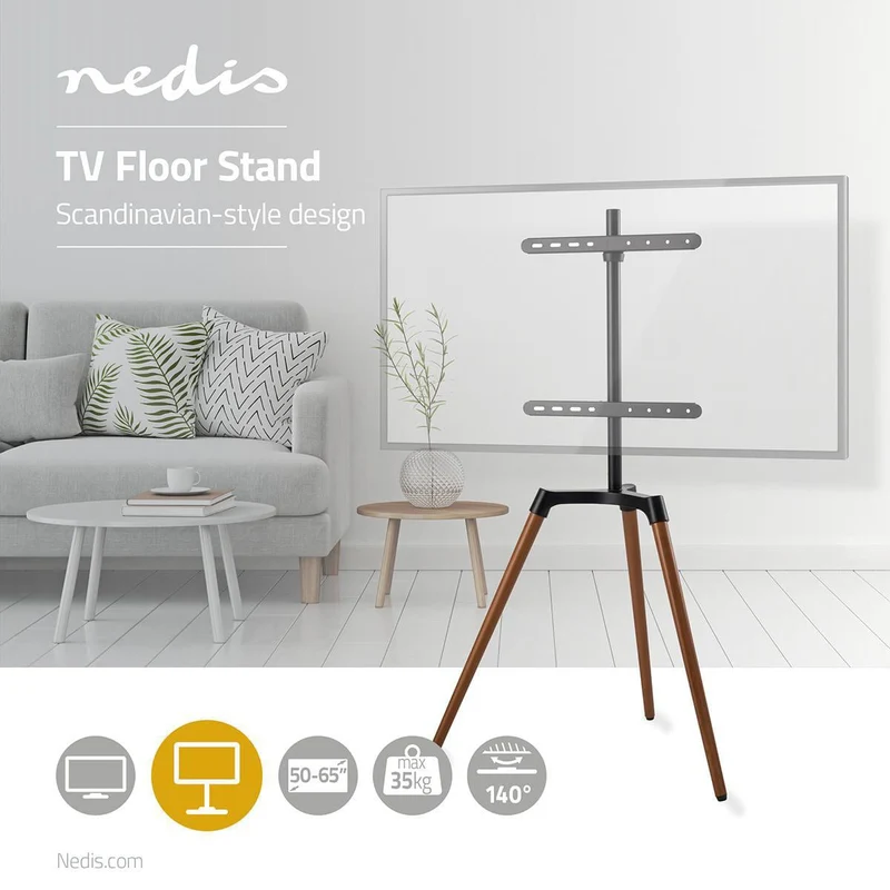 TV Vloerstandaard 50 - 65" - Maximaal schermgewicht: 35 kg - Scandinavian Design