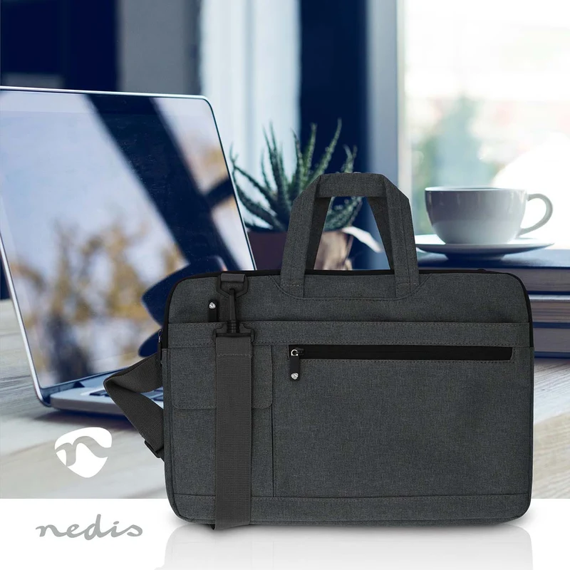 Notebook-Tas 15 - 16" - Draagriem - 8 Compartimenten