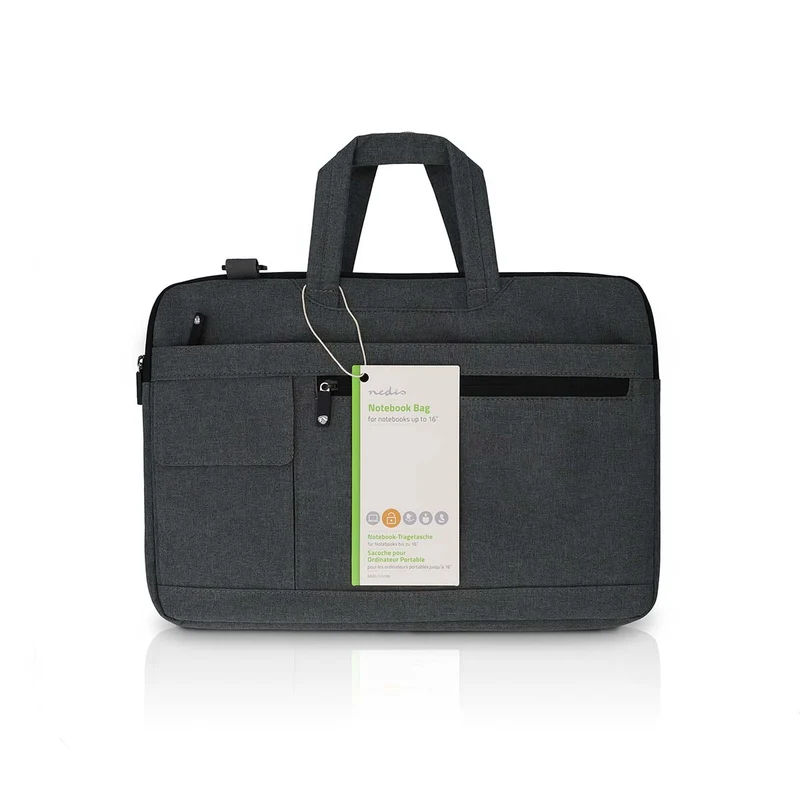 Notebook-Tas 15 - 16" - Draagriem - 8 Compartimenten