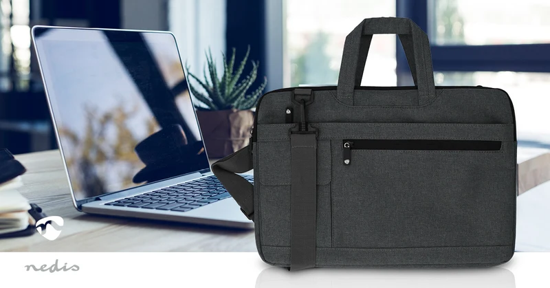 Notebook-Tas 15 - 16" - Draagriem - 8 Compartimenten