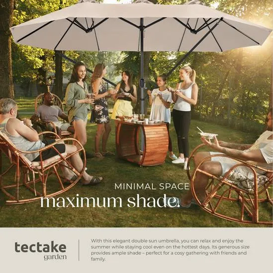 Parasol Silia, Beige