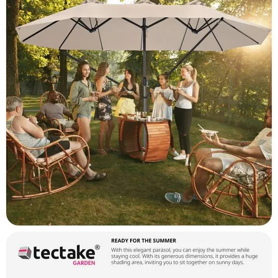 Parasol Silia, Beige