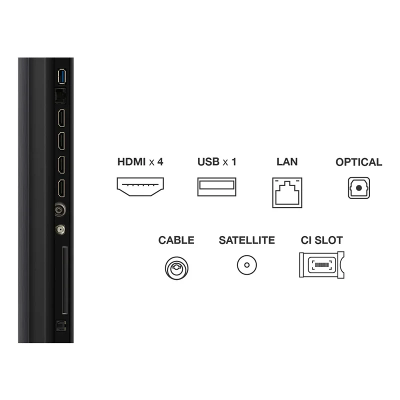 TCL 85C6K 85" 4K Mini LED Google TV, 144 Hz, Dolby Vision, HDR10+, Metallic