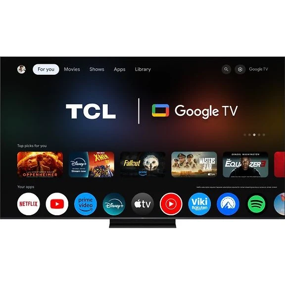 TCL 65" C7L – 4K SQD Mini-LED Google TV