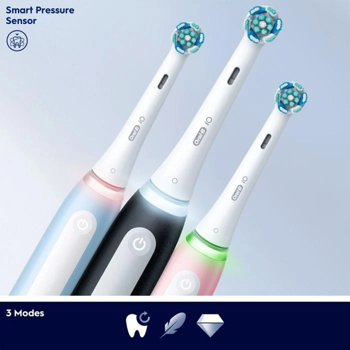 Oral-B iO Series 3 Electric Toothbrush, Matt Black