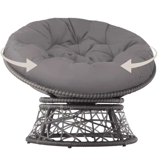 Garden Chair Gargano 92 x 80 x 80.5cm, Grey