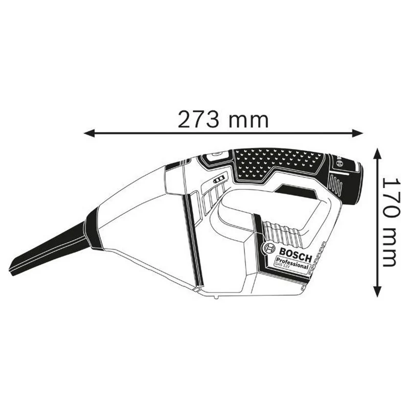 Aspirator Bosch GAS 12V