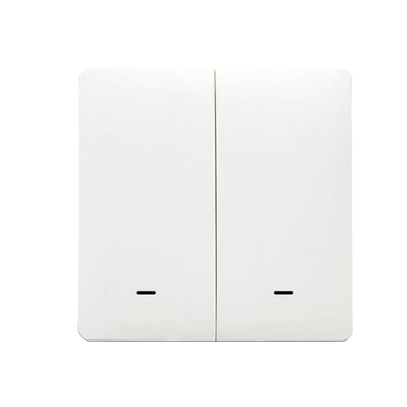 Moes Interruptor sem fios Comando de cenários 2 canais RF433