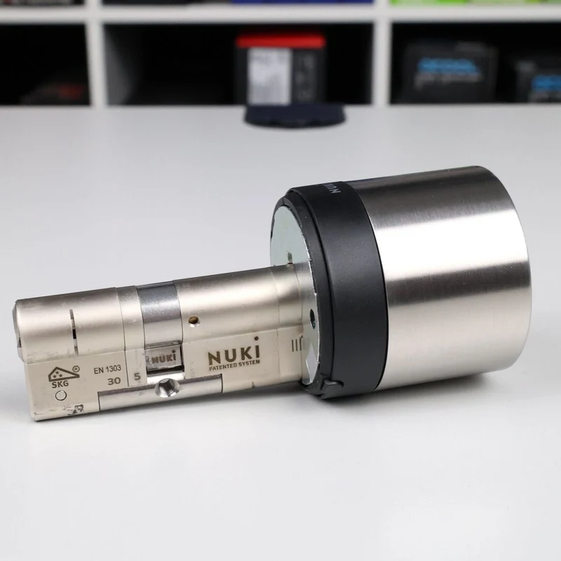 Nuki Smart Lock Ultra BT/WiFi/Matter/Thread - Fechadura Inteligente Digital c/ Cilindro Universal