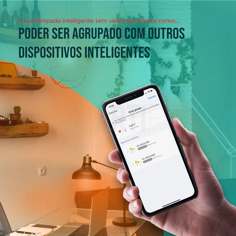 Lâmpada LED RGB - CCT (Cores + Branco) E14 Smart Zigbee Smartify
