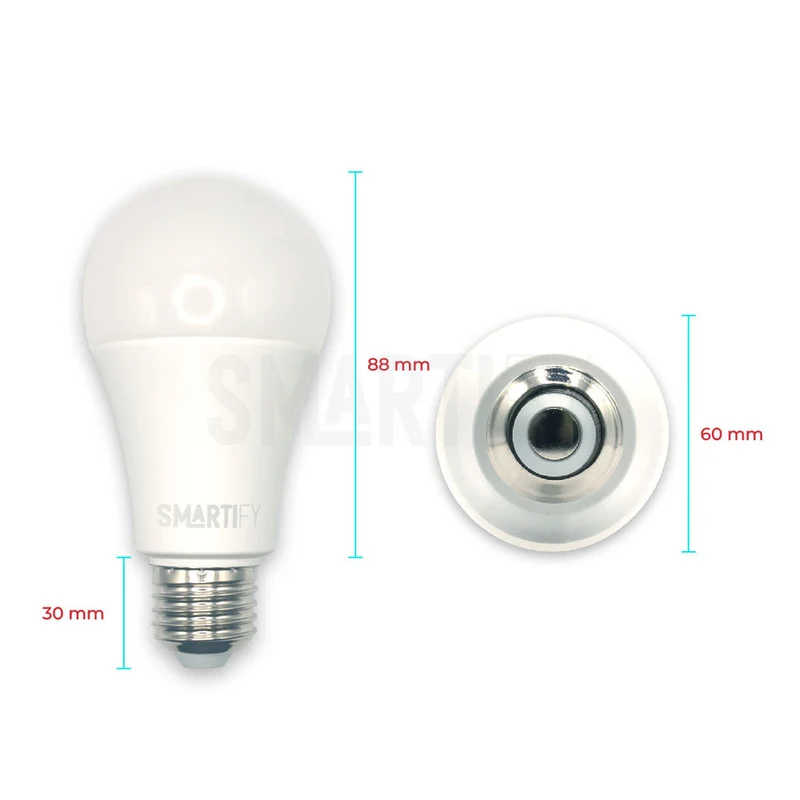 Lâmpada LED RGB - CCT (Cores + Branco) E27 Smart Zigbee Smartify