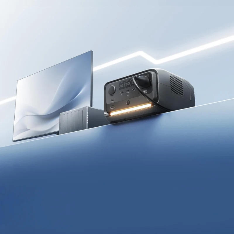 Ecoflow River 3 Plus - Gerador portátil Inteligente 286Wh