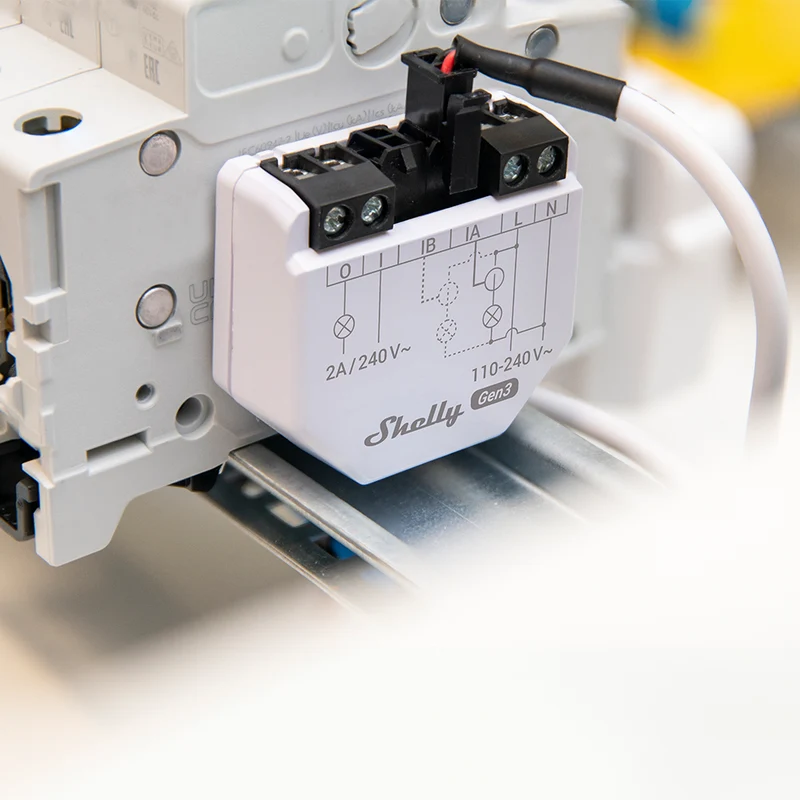 Shelly EM Gen3 c/ Núcleo 50 A - Para Monitorização e Consumo de Energia WiFi/BT