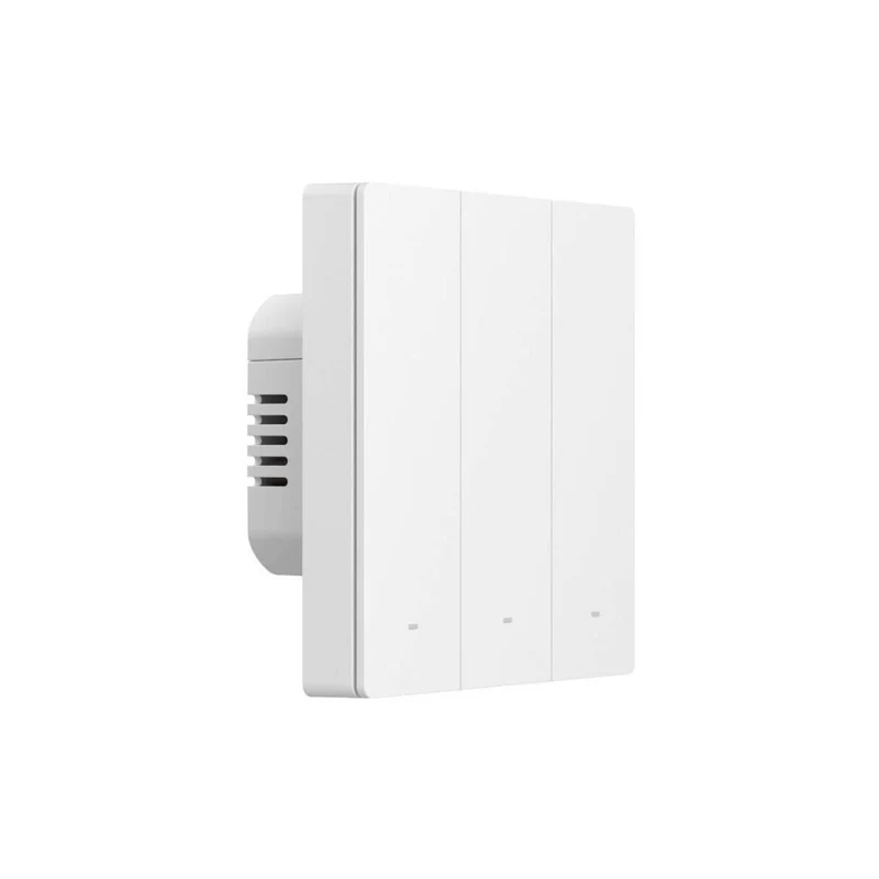 Sonoff M5 Interruptor Inteligente Pressão de 3 canais 86mm Branco WiFi Matter - Sonoff M5-3C-86W