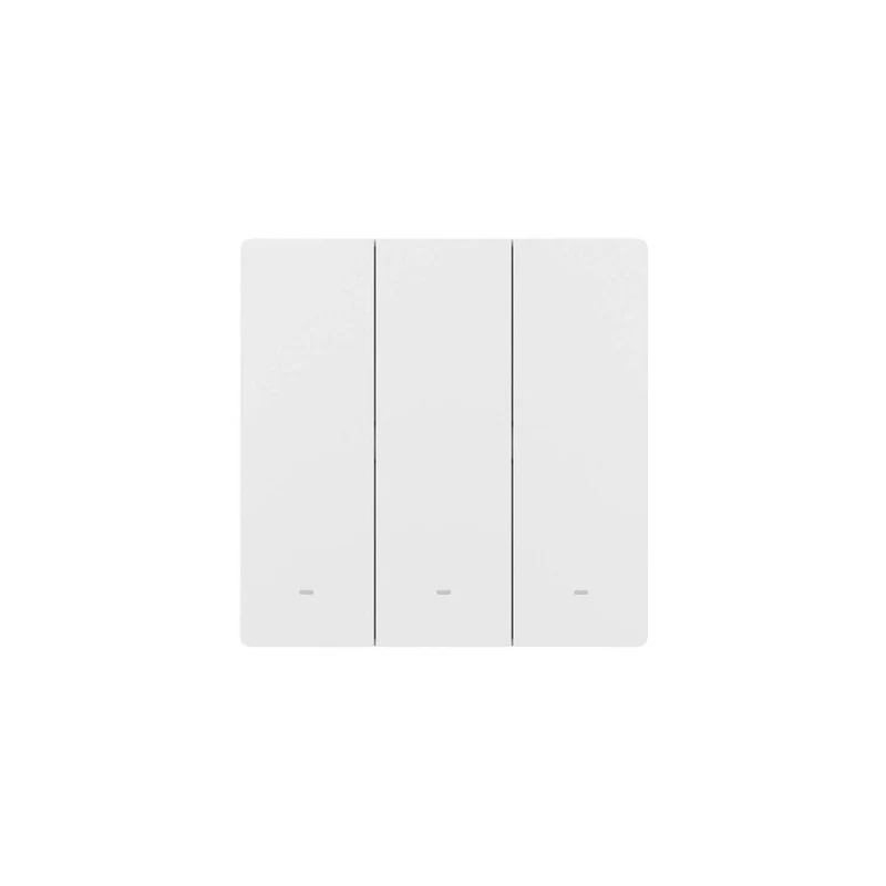 Sonoff M5 Interruptor Inteligente Pressão de 3 canais 80mm Branco WiFi Matter - Sonoff M5-3C-80W