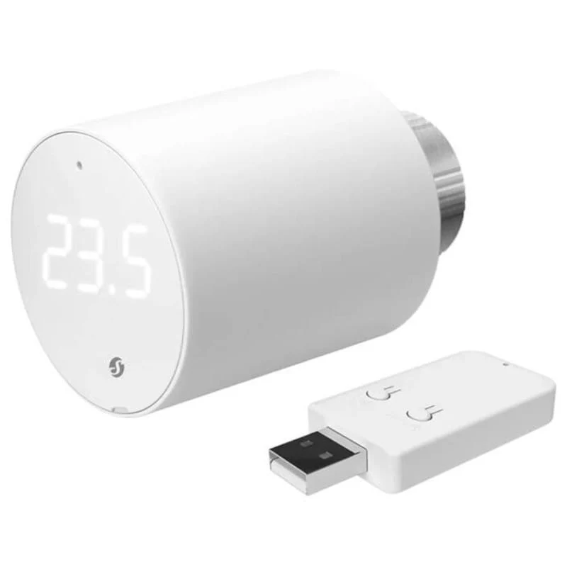 Shelly Cabeça de válvula de radiador termostática inteligente Bluetooth + Gateway Gen3 WiFi - Shelly BLU TRV