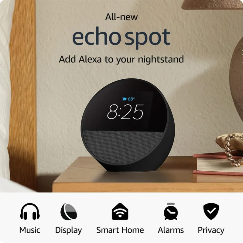Amazon Alexa Echo Spot - Preto