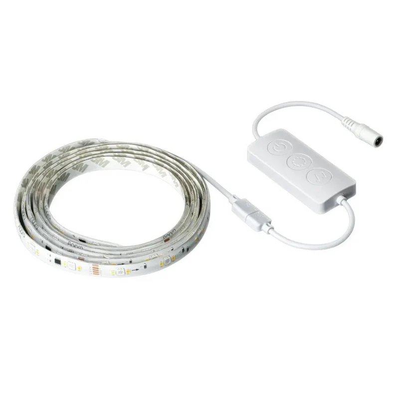Aqara Fita de LEDs RGB+CCT+IC Inteligente Zigbee 5W/M com controlador [T1] 2 Metros