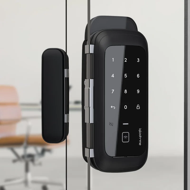 Igloohome Fechadura Inteligente Glass Door Rim Lock