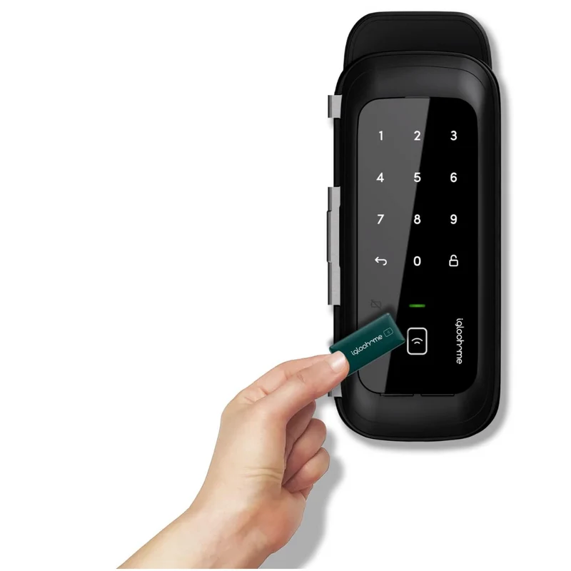 Igloohome Fechadura Inteligente Glass Door Rim Lock