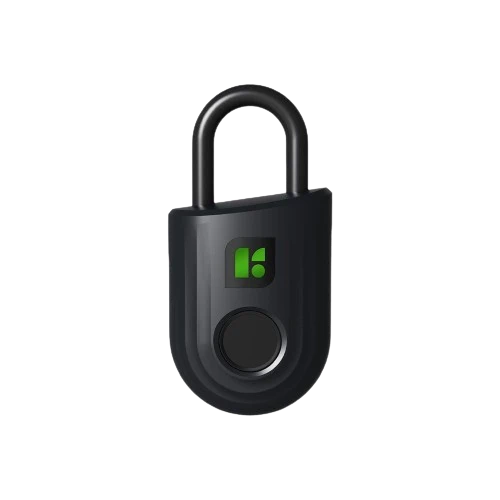 Igloohome Cadeado inteligente com impressão digital Padlock Lite Preto