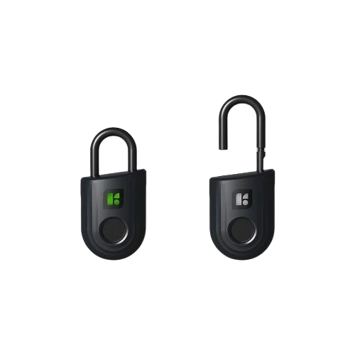 Igloohome Cadeado inteligente com impressão digital Padlock Lite Preto