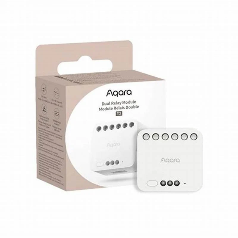 Aqara Módulo para Interruptor Zigbee 2 canais 10A [T2] - DCM-K01