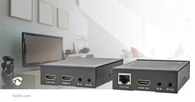 HDMI™-Extender Over Cat6 - tot 60 m - 4K@60Hz