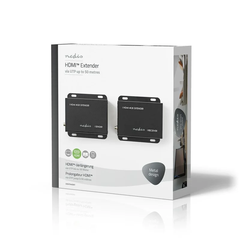 HDMI™-Extender Over Cat6 - tot 50 m - 4K@30Hz