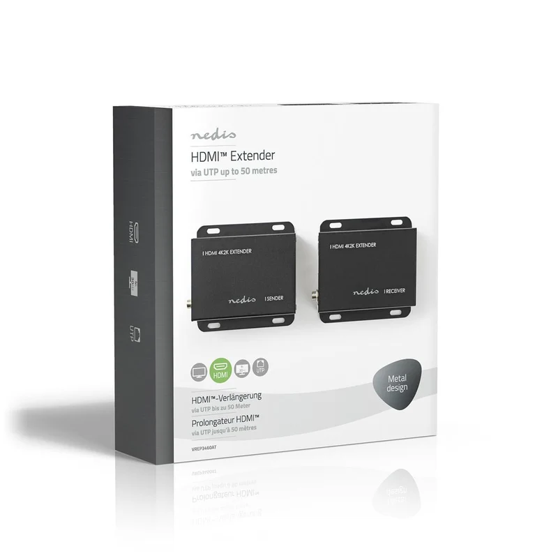 HDMI™-Extender Over Cat6 - tot 50 m - 4K@30Hz