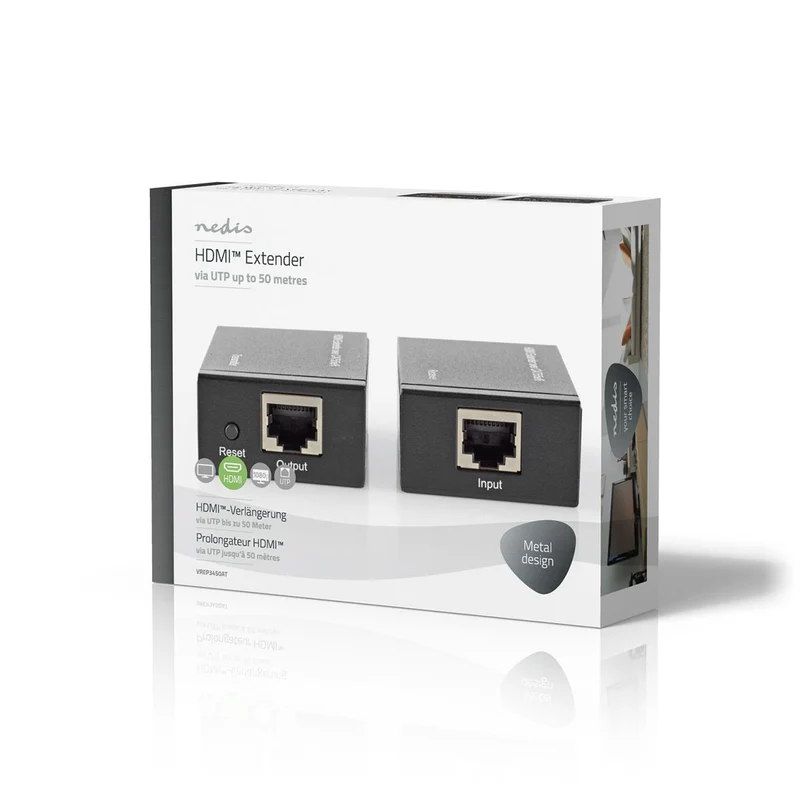 HDMI™-Extender Over Cat6 - tot 60 m - 1080p