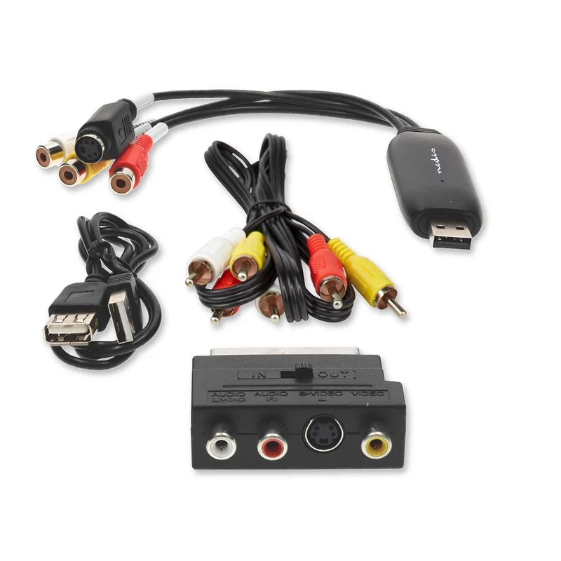 Videograbber USB 2.0 - 480p - A/V-kabels / Scart