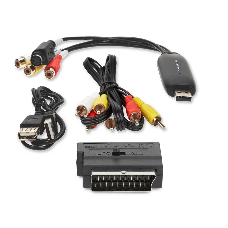 Videograbber USB 2.0 - 480p - A/V-kabels / Scart