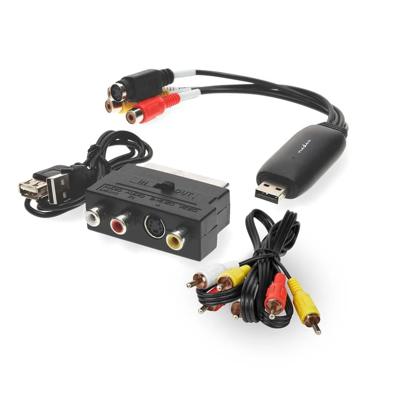 Videograbber USB 2.0 - 480p - A/V-kabels / Scart