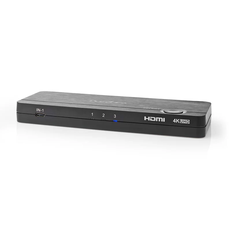 HDMI™-Converter USB-C™ Female / 2x HDMI™ Input / 4x USB A Female - 1x HDMI™ Output - 1-weg