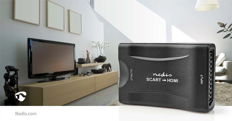 HDMI™-Converter SCART Female - 1x HDMI™ Output - 1-weg