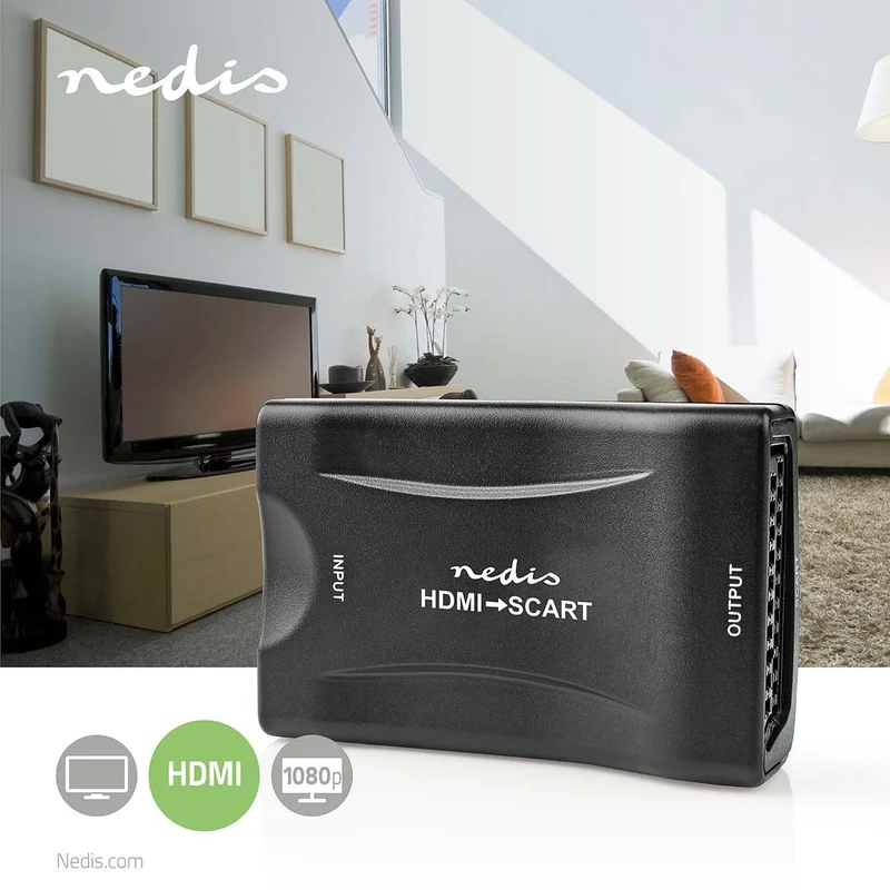 HDMI™-Converter HDMI™ Input - SCART Female - 1-weg