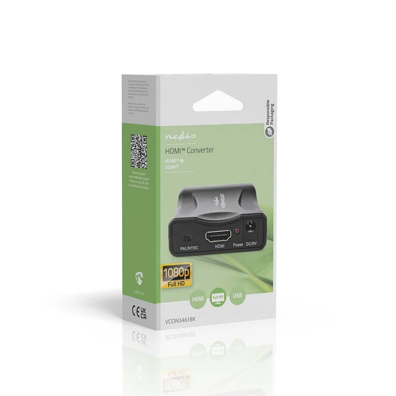 HDMI™-Converter HDMI™ Input - SCART Female - 1-weg