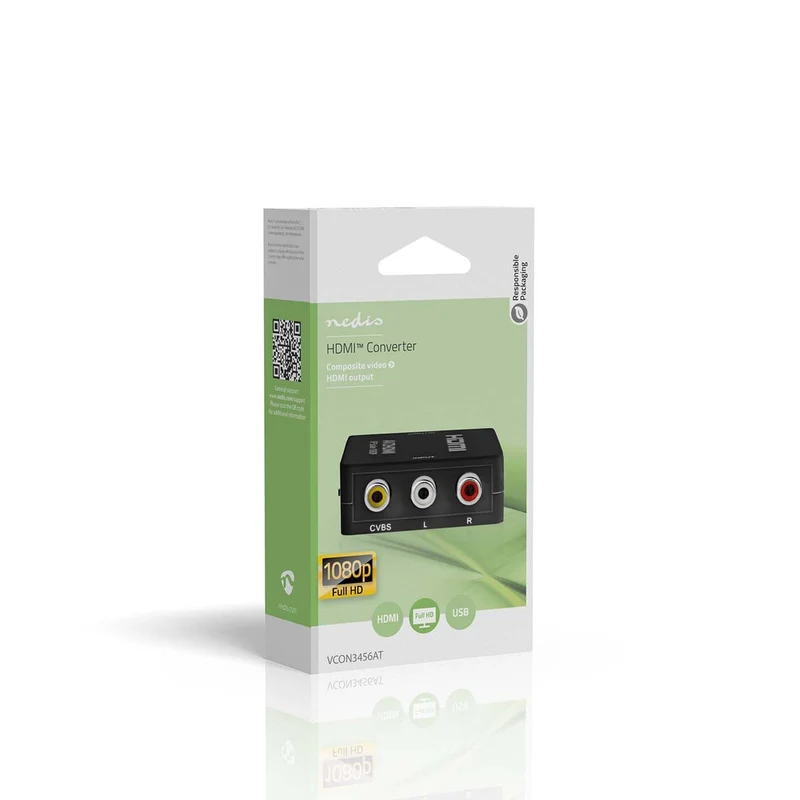 HDMI™-Converter 3x RCA Female - 1x HDMI™ Output - 1-weg